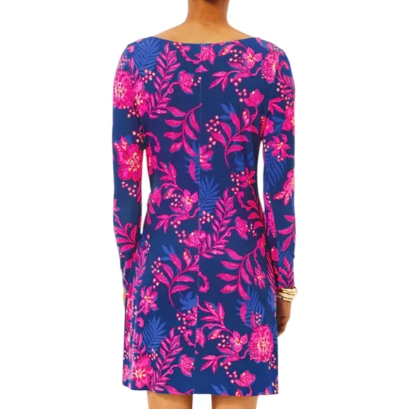 NWT Lilly Pulitzer Bryson Long Sleeve Mini Dress | XL | Never Ending Summer - Picture 3 of 4